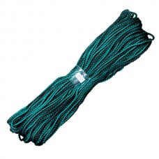 Шнур плетенный 4 мм. (в мотке 100 м.) черно-зеленый